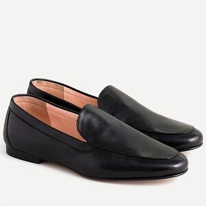 J. Crew Cecile smoking slippers in leather
